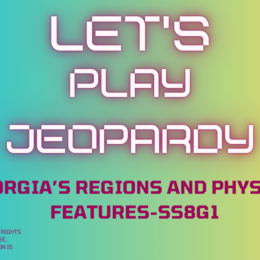 The Geographic Regions of Georgia-SS8G1