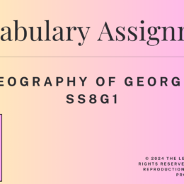 Georgia’s Geography-True/False Activity-SS8G1