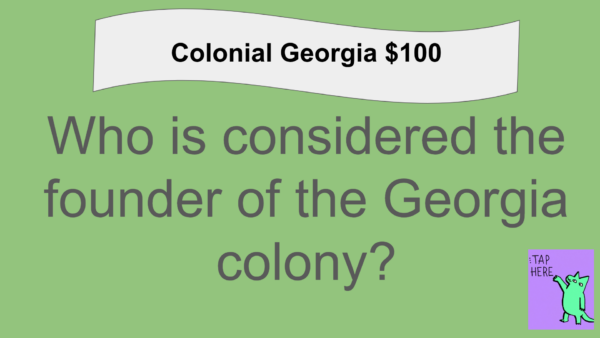 Let's Play Jeopardy-8th Grade Social Studies (SS8G1; SS8H2; SS8H5; SS8CG1; & SS8E1) - Image 3